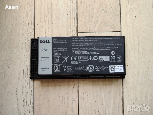 Dell Precision M4600 M4700 M4800 M6600 M6700 M6800 Type FJJ4W батерия