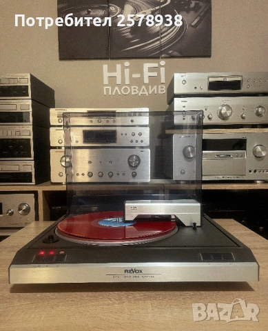 REVOX  B795  DIRECT DRIVE  TURNTABLE В ТОП СЪСТОЯНИЕ !, снимка 2 - Грамофони - 54449664