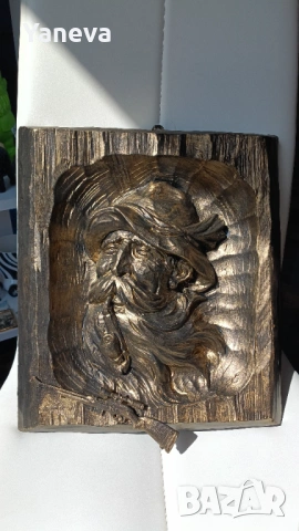 "Стария ловец" , дърворезба с метален елемент, пушка. , снимка 9 - Статуетки - 53989991