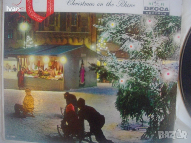 Werner Muller O, Tannenbaum Christmas On The Rhine LP 1956 Decca record DL 8388 ГРАМОФОННА ПЛОЧА, снимка 5 - Грамофонни плочи - 54622335