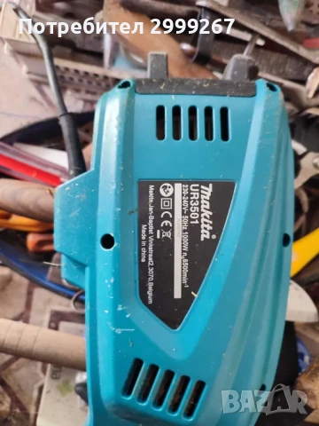 Електрическa коса MAKITA UR3501 с чисто нова неизползвана глава с корда, снимка 2 - Градинска техника - 54699840