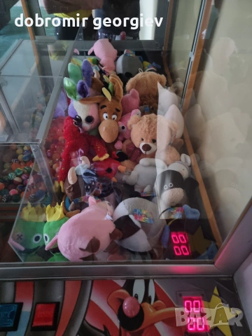 Буба кран за плюшени играчки , снимка 6 - Вендинг машини - 55062374