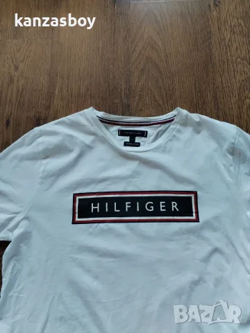 Tommy Hilfiger - страхотна мъжка тениска L, снимка 3 - Тениски - 55652192