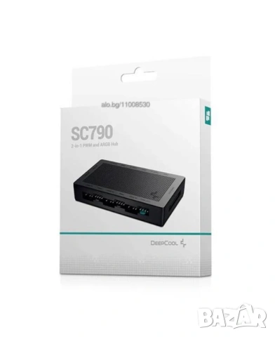 Вентилатори за компютър DeepCool FK120 + контролер SC790, снимка 5 - Други - 54395389