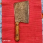 Стар ръчно кован сатър. , снимка 2