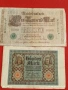 Две банкноти 100 марки 1920г. / 1 000 марки 1910г. Германия редки за КОЛЕКЦИЯ 17897, снимка 1