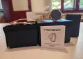 НОВ ! Луксозен Смарт Часовник - TRENDER POCH - Rose Gold - AMOLED - Bluetooth Разговори !, снимка 3