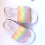 Michael Kors детски чехли №25 (14 см) – rainbow, като нови, оригинални, снимка 4