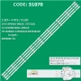 LED ленти за подсветка CROWN 49'' JS-D-AP4916-091DC, снимка 1