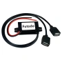 Step Down модул 12V 24V 36V 48V към 5V 3A USB – DC-DC конвертор за автомобил, соларни системи 10374, снимка 1