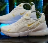  👟Nike Air 270 - Цвят Бяло и Златисто, снимка 3