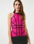 Karen Millen топ фуксия, снимка 1