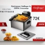 Фритюрник Cheffinger 5L, 2000W, 3 кошници, снимка 1
