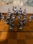 Масивни метални фигури за шах., снимка 10
