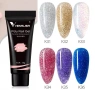 Venalisa PolyGel 15ml полигел термо , брокат , конфети , холограм, снимка 4