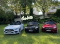 Акумулаторна кола Mercedes Benz CLS350 с кожена седалка, снимка 2