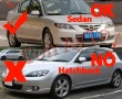 Капаци Фарове Мазда М3 Седан Mazda M3 Sedan 2006 - 2012 Стъкла Фарове Капаци, снимка 2