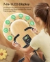 Сгъваем велоергометър Toputure 5-в-1, Bluetooth, до 140 кг, Зелен, снимка 7