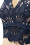 Hunkemöller комплект черно дантелено бельо – сутиен 75D и бикини S, снимка 4