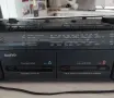 Двукасетъчен радиокасетофон SANYO, снимка 2