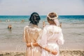 Персонализирани сатенени халати за булка, кума, шаферка, снимка 2