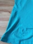 Nike Dri-FIT дамски потник размер M синьо-зелен спортен топ, снимка 6