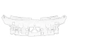 Горна опорна кора на предна броня - Range support bracket за CITROEN C3 II-ра ген., снимка 2