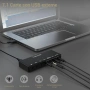 Външна USB звукова карта Cubilux 7.1, 48kHz–384kHz, Line-In и микрофонен вход, снимка 2