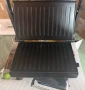 Мултифункционален грил тостер 1000W - терморегулатор и отваряне на 180°, снимка 8