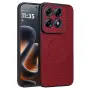 За Motorola Edge 70 Pro 5G / 70 Pro+ 5G Carbon Fiber TPU PC Кожен Калъф с Метален Ринг за Магнитна С, снимка 4