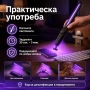 Мощна преносима UV LED лампа за стерилизация и дезинфекция за защита без химикали голям ув фенер, снимка 5