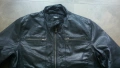 Jack & Jones OSONIC LEATHER Jacket Размер M мъжко яке естествена кожа 12-27, снимка 3