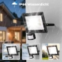 LED прожектор ICRGB 50W със сензор за движение и дистанционно, снимка 2