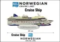 Круизен кораб Norwegian Gem Cruise Line NCL, снимка 1