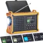 ROCAM CR1030DAB Аварийно DAB+ радио с Bluetooth, соларен панел, динамо и 12000 mAh, снимка 1