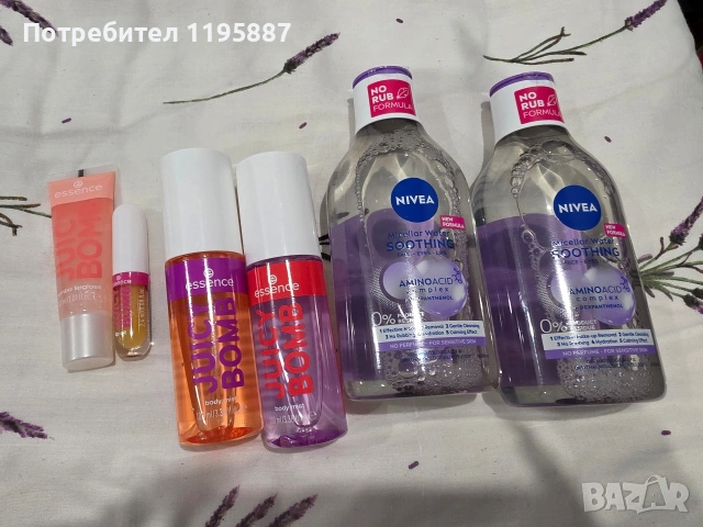 Козметика на essence и nivea