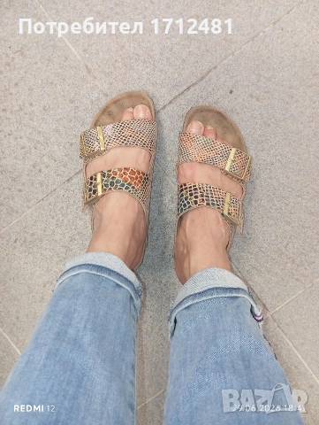 Birkenstock 37 номер , снимка 2 - Чехли - 55093573