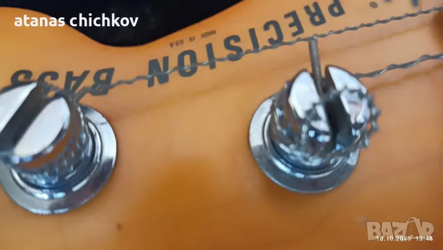 продавам бас китара Fender USA., снимка 4 - Китари - 55421787