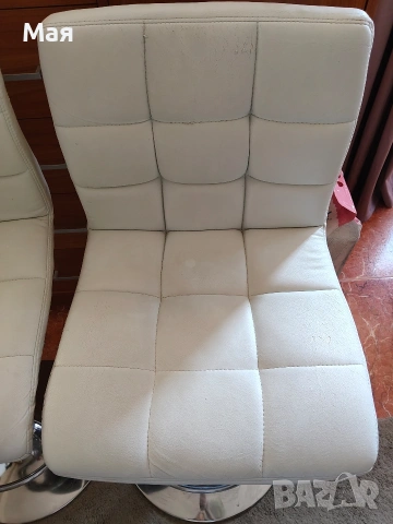 Две бар столчета с механизъм, снимка 4 - Столове - 54428986