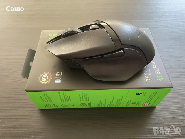 Razer Basilisk X HyperSpeed безжична мишка, снимка 2 - Клавиатури и мишки - 55504791