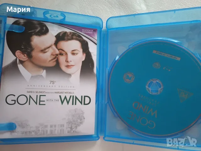Blu-ray на филма Gone With The Wind, снимка 3 - Blu-Ray филми - 55415220