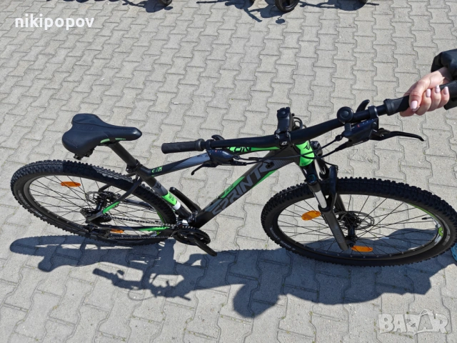 PA Велосипед 29" APOLON черен/зелен, снимка 6 - Велосипеди - 54277056