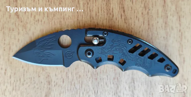 Малко сгъваемо ножче с оригинален дизайн и механизъм - SR217 / SR218, снимка 5 - Ножове - 14123906