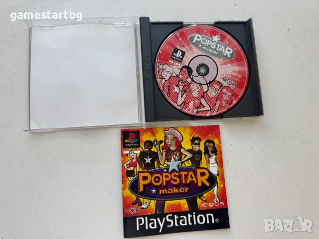 Popstar Maker за PS1, снимка 3 - Игри за PlayStation - 49349496