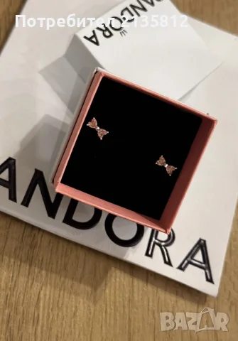 Pandora обеци Пандора , снимка 4 - Обеци - 55338491