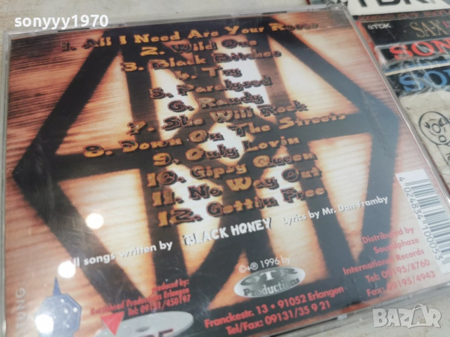 BLACK HONEY CD-ВНОС GERMANY 2805261907H2E6R, снимка 6 - CD дискове - 54703053