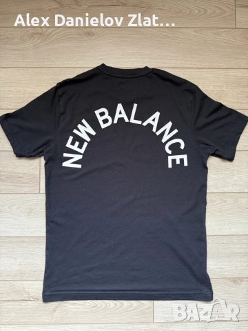 Оригинална мъжка тениска New Balance с голямо лого на гърба, Размер S, снимка 2 - Тениски - 55694716