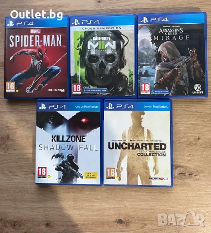 Продавам PS4 игри 