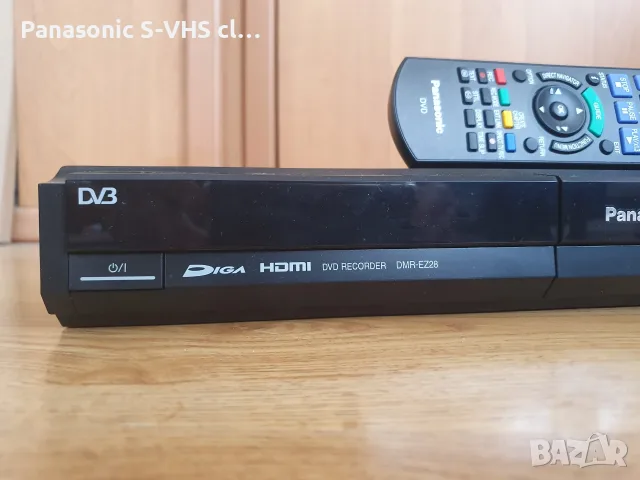 Panasonic DMR-EZ28EB-K DVD recorder HDMI , снимка 3 - Плейъри, домашно кино, прожектори - 55340551