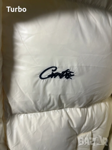 Яке Corteiz Bolo Jacket Cream S  - YKK Zip - Ново без етикет, снимка 3 - Якета - 55543183